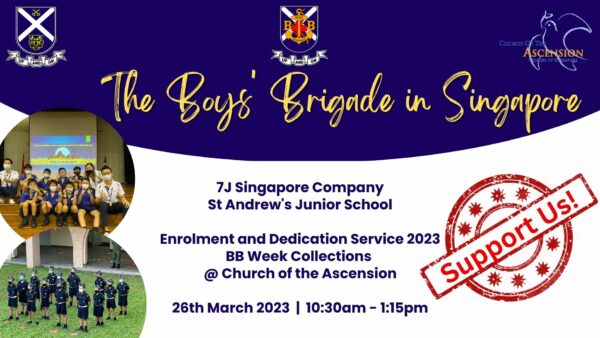 BOYS BRIGADE ENROLLMENT AND DEDICATION SERVICE 2023