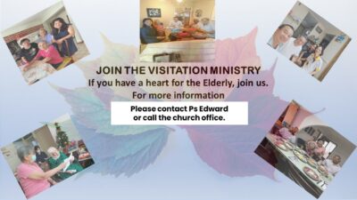 JOIN THE VISITATION MINISTRY