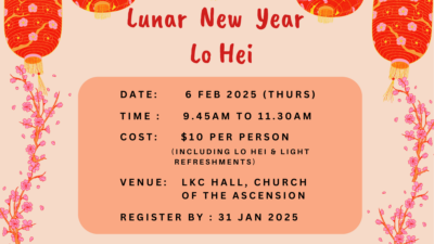 COA CNY ‘Lo Hei’ 2025