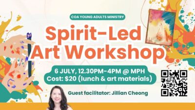 YA MINISTRY – SPIRIT LED ART WORKSHOP